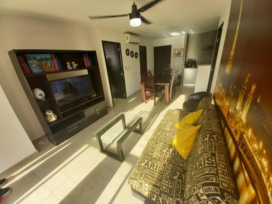 Hermoso Condo De 2 Habitaciones Frente Al Caribe Cancun Exterior photo